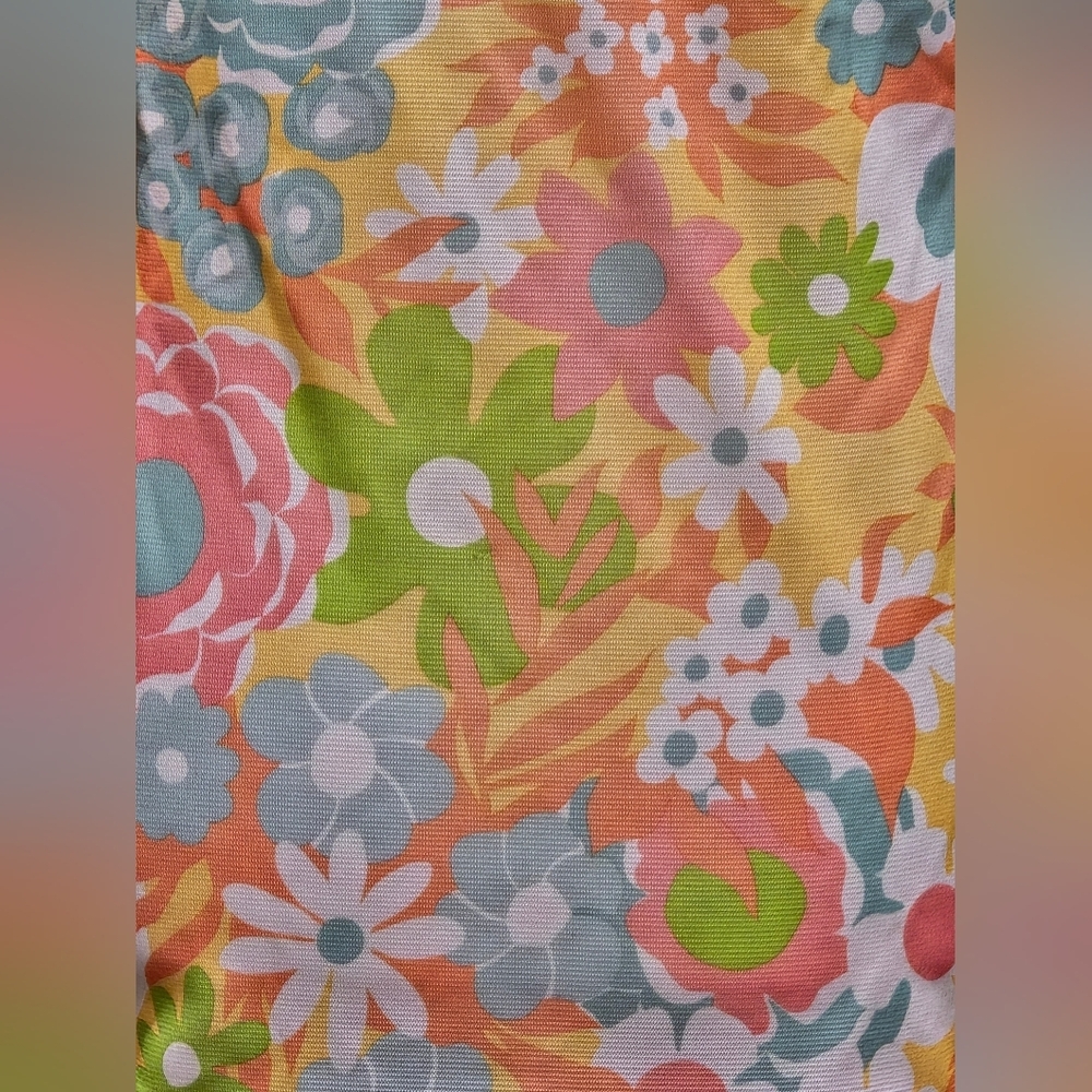Dalton Trevira Star Vintage Pastel Floral Blazer Size 10 - Picture 6 of 9